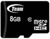  Зображення Карта пам'яті Team 8Gb microSDHC class 10 (TUSDH8GCL1003) 